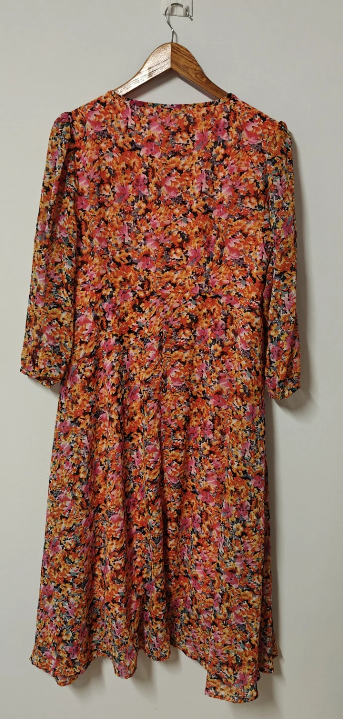 Floral Print Midi Dress - photo 2