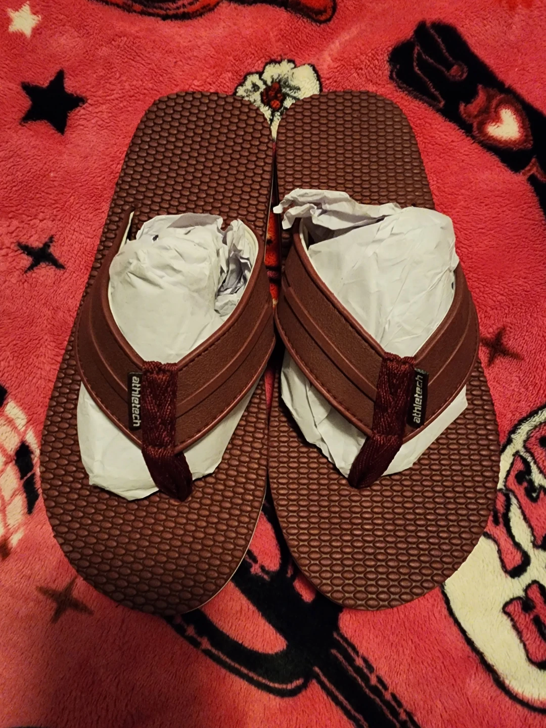 AthleTech Flip Flops Brown