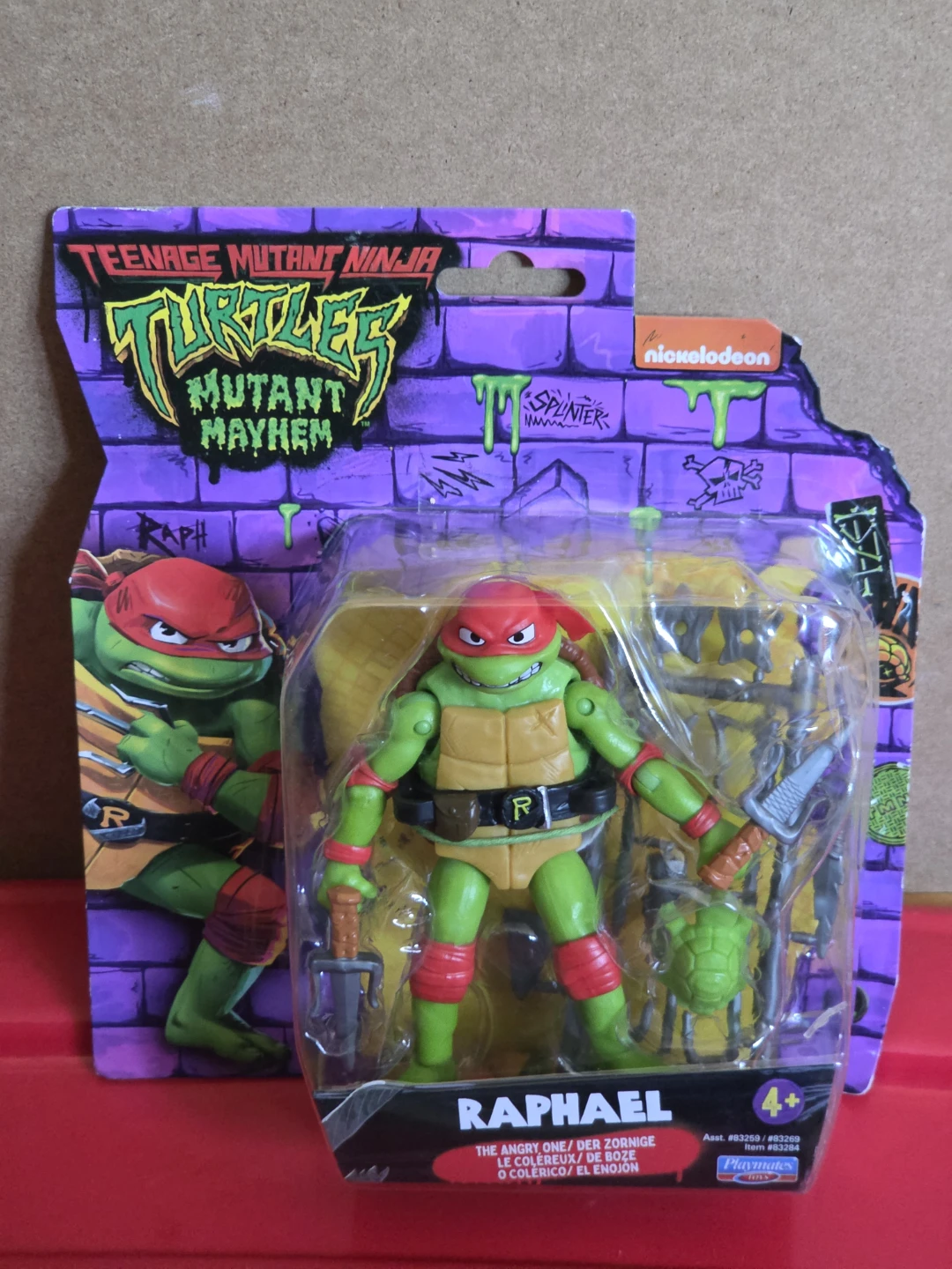 Teenage Mutant Ninja Turtles Mutant Mayhem Raphael Action Figure