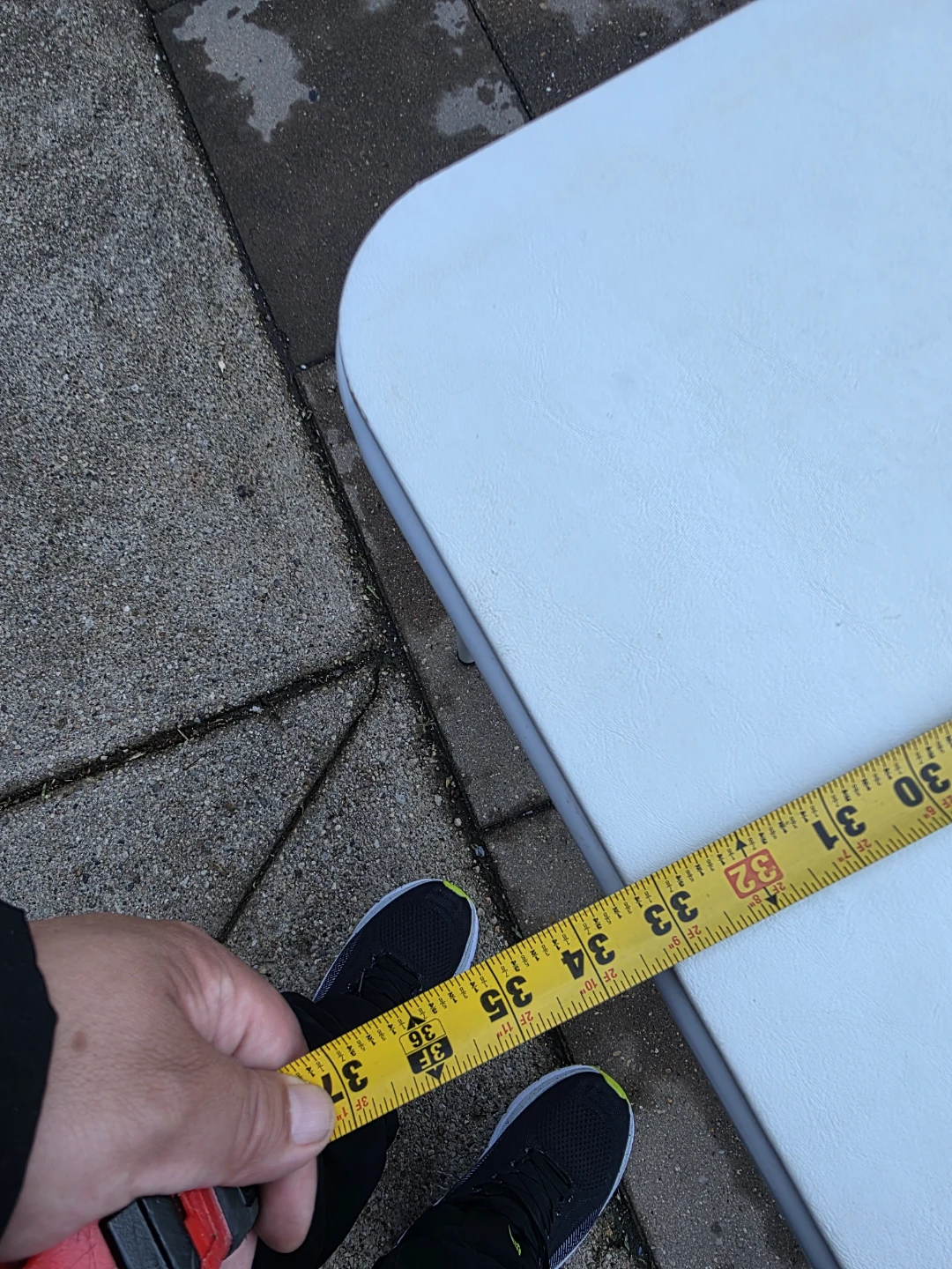 Folding card Table !!white - photo 5