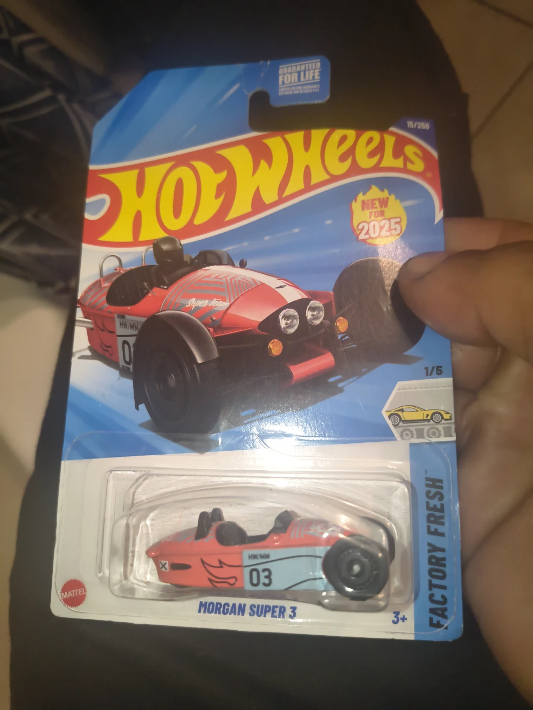 Hot Wheels Morgan Super 3 Die-Cast Toy Car
