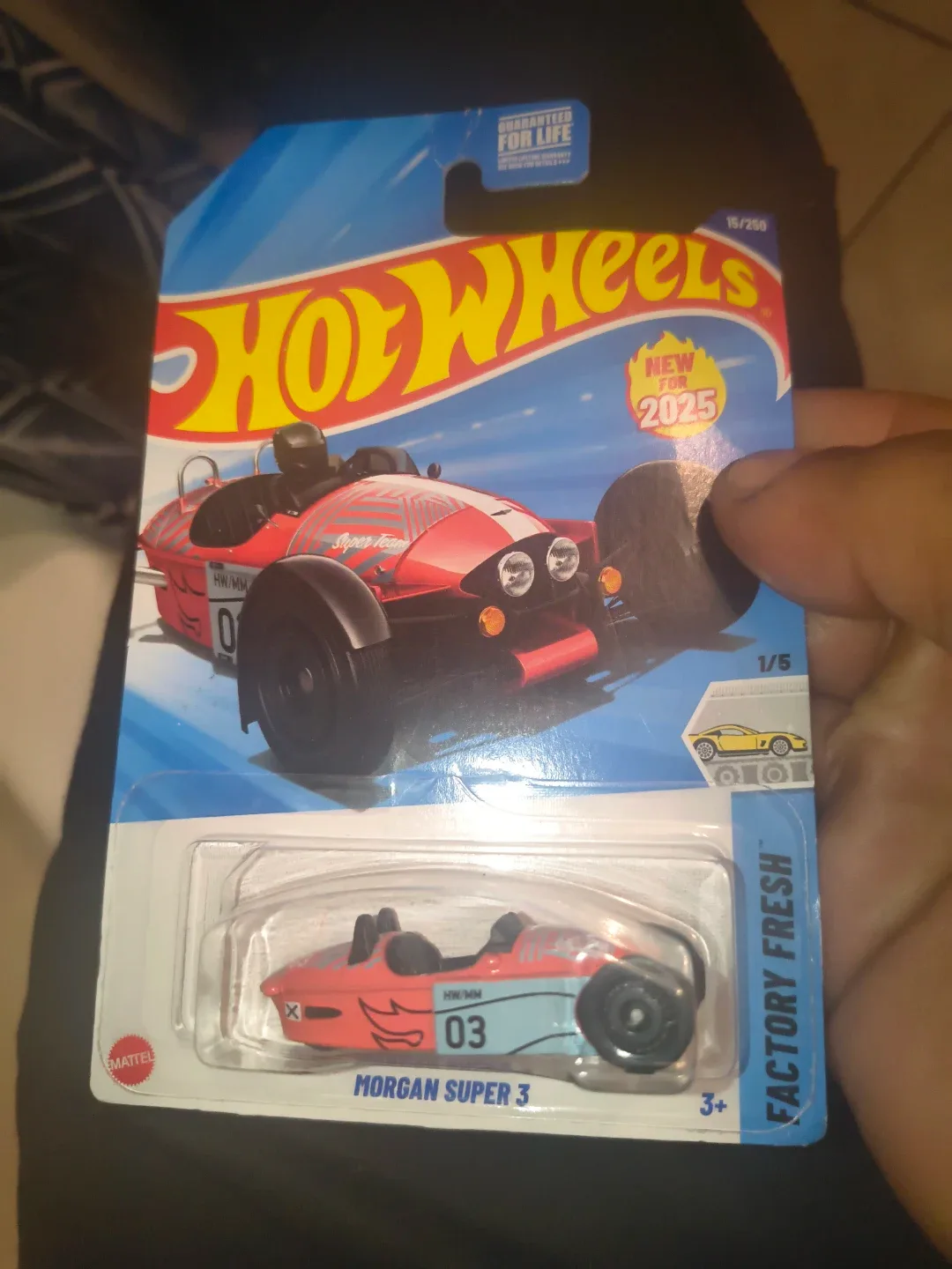 Hot Wheels Morgan Super 3 Die-Cast Toy Car