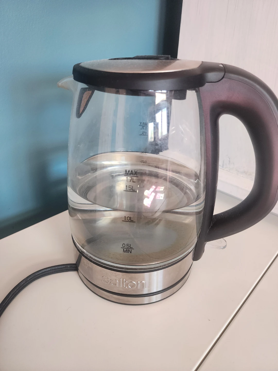Salton Glass Electric Kettle 1.7L