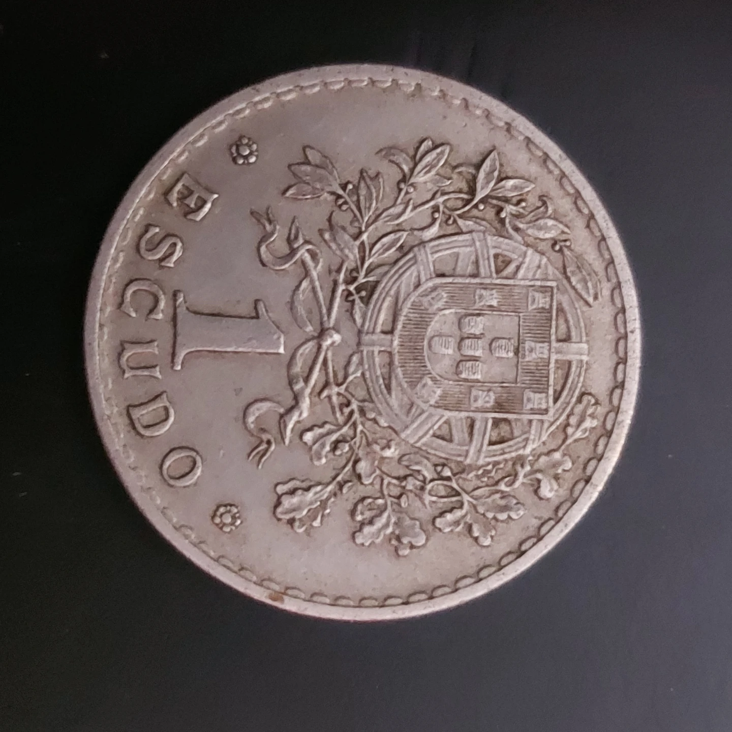 1 Portuguese Escudo Coin 1940