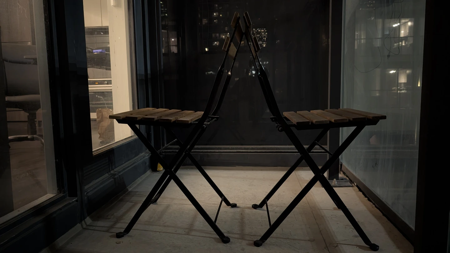 Folding Patio Chairs Set of 2 - photo 3