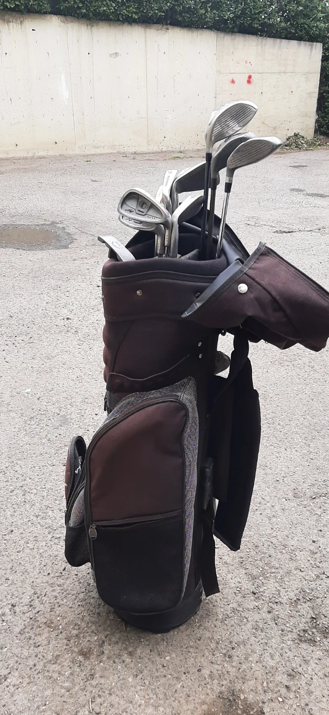 Complete Set Of Men's Right Handed Golf Clubs With Bag and Cover - photo 3