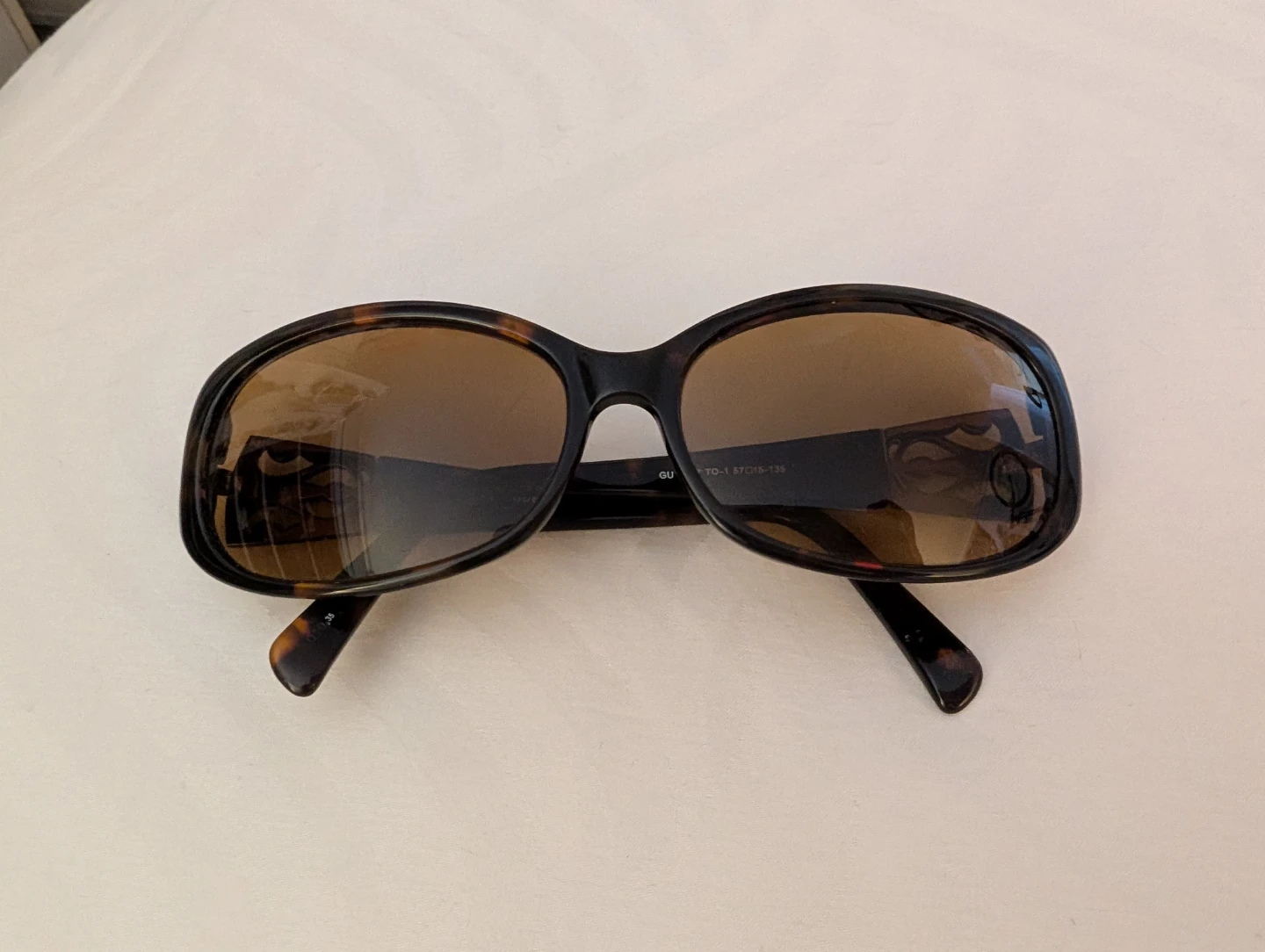 Guess By Marciano Tortoiseshell Sunglasses with Case
