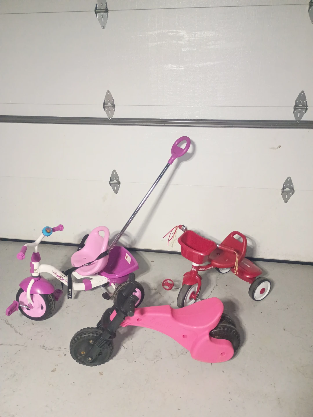 3 Kids Tricycles and Ride-On Toys