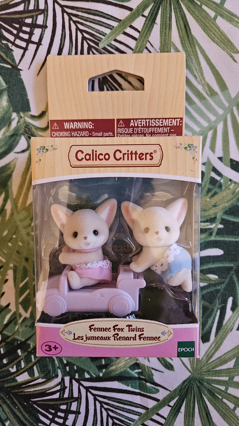Calico Critters Fennec Fox Twins
