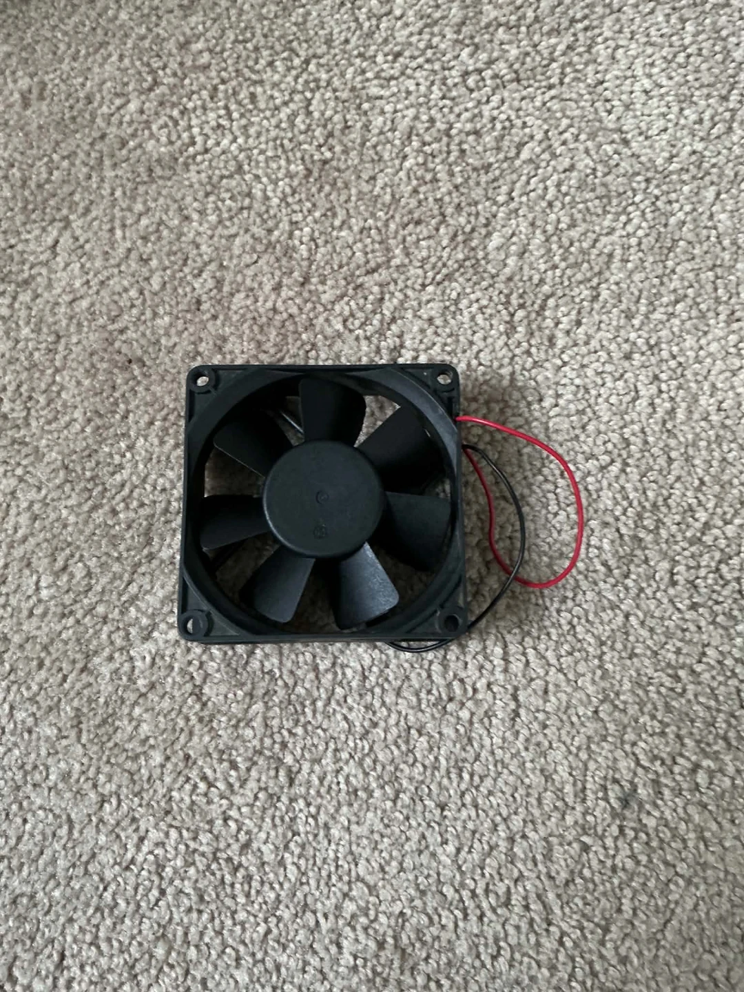 Black Computer Case Fan