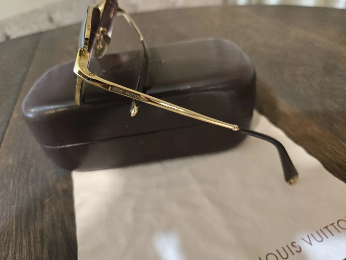 Louis Vuitton Full size Shawl & Classic Aviators. - photo 5