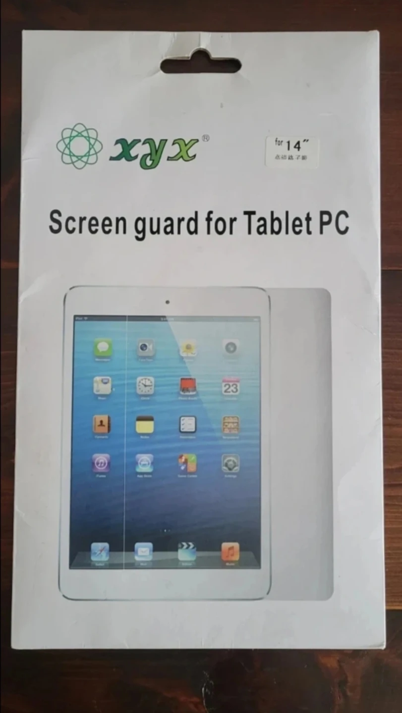 Free Screen Guard for 14" Tablet PC