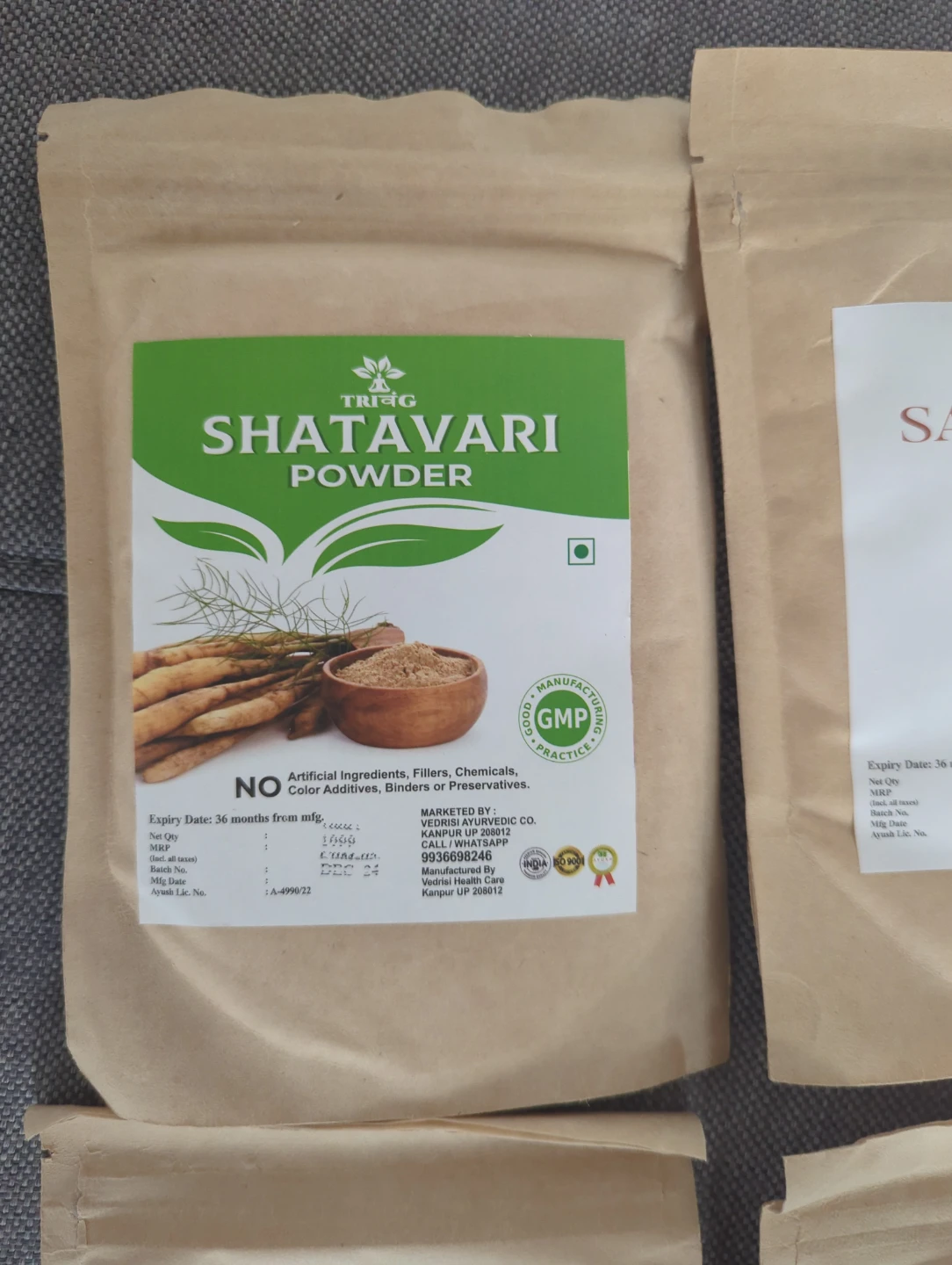Organic Ashwagandha &  Shatavari. - photo 3