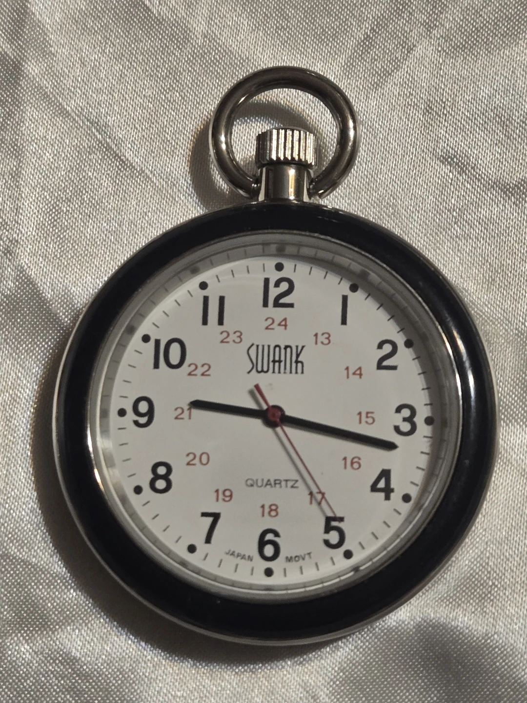 SWANK Quartz Pocket Watch
