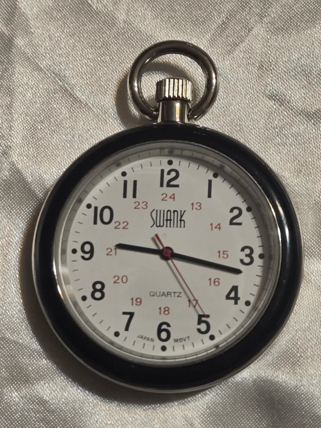 SWANK Quartz Pocket Watch