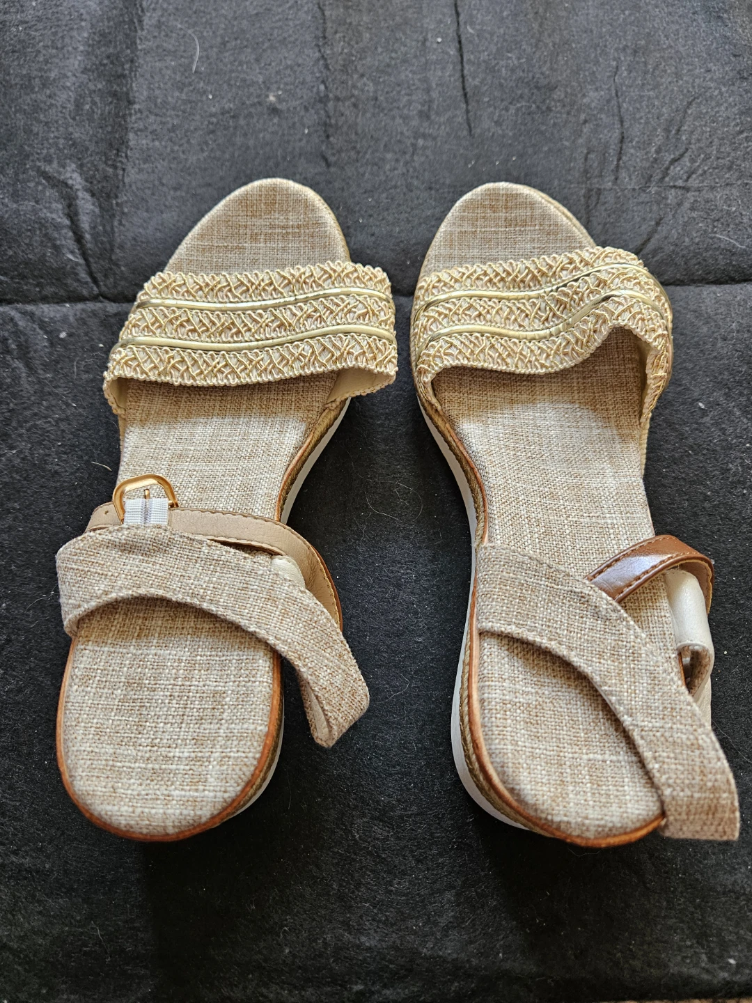 Women's Espadrille Platform Sandals Size 40