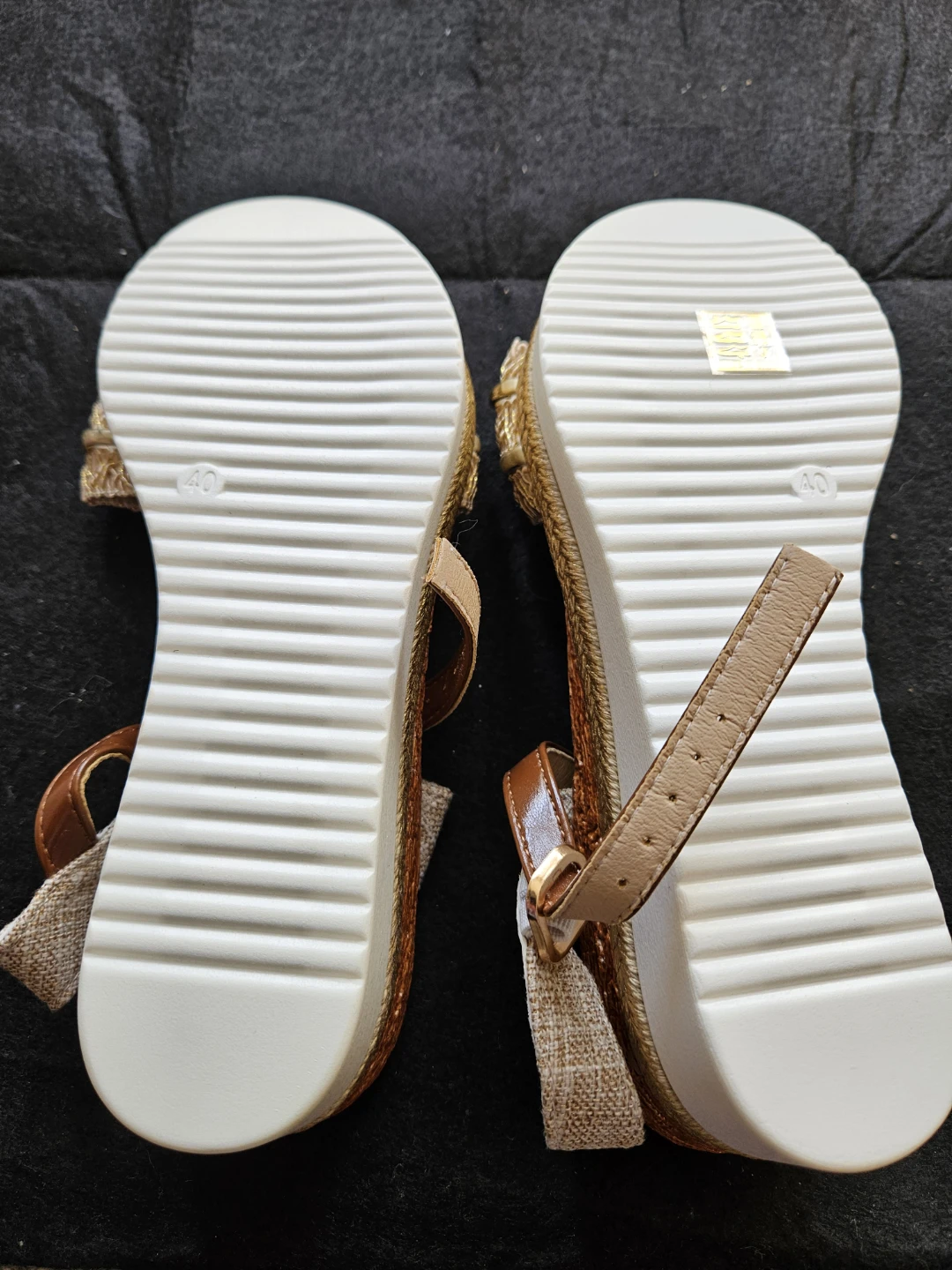 Women's Espadrille Platform Sandals Size 40 - photo 2