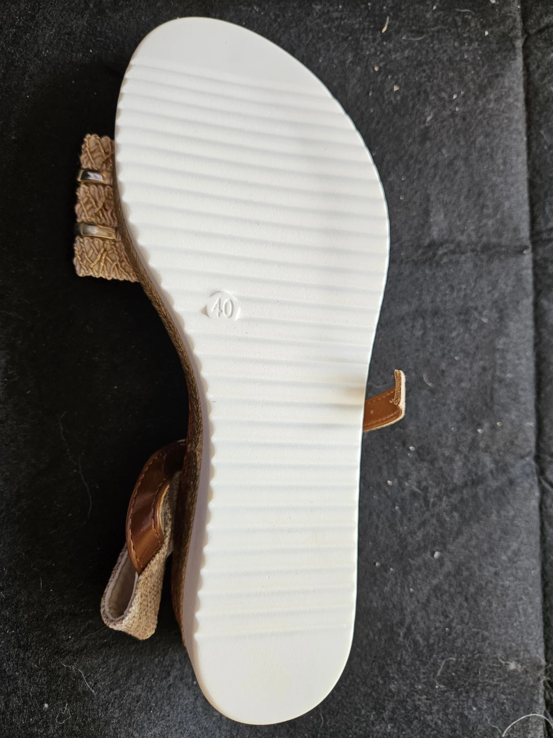 Women's Espadrille Platform Sandals Size 40 - photo 3