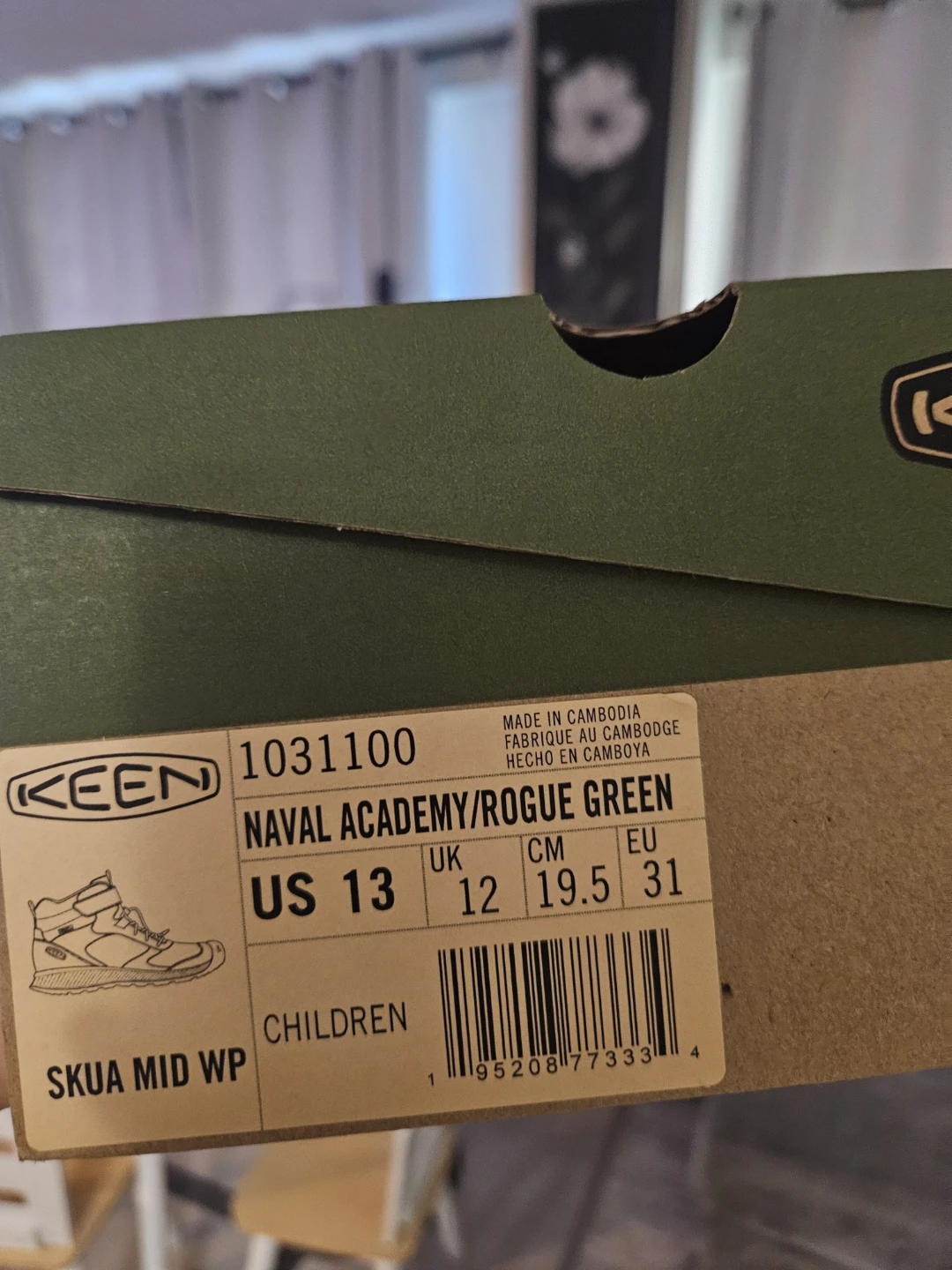 KEEN Children's Skua Mid Waterproof Boots - US 13 - photo 4