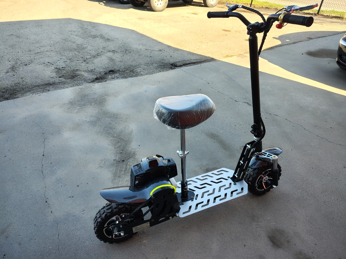 Gas Scooter with Seat - photo 2