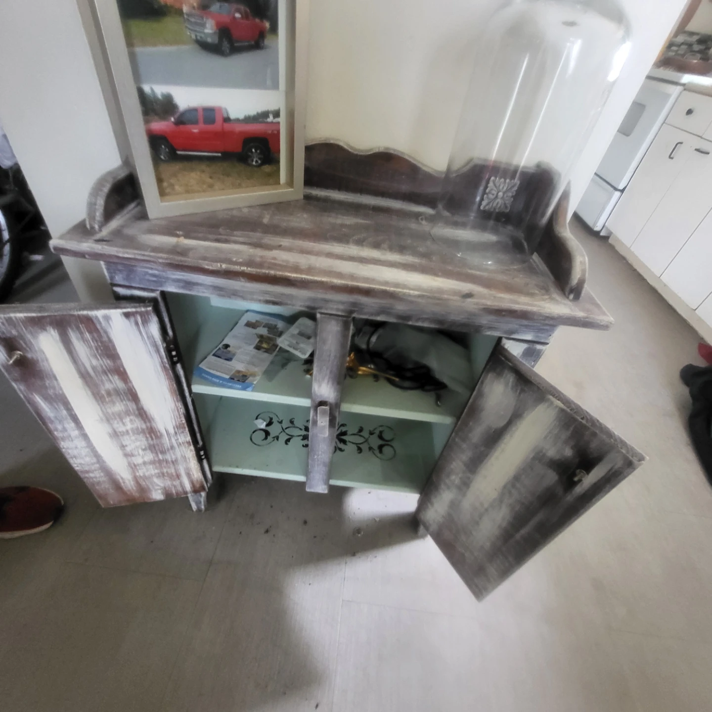 Shabby Chic Cabinet - photo 2