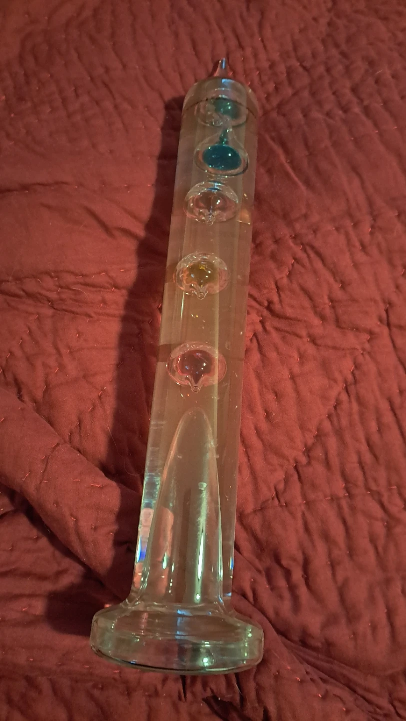 Galileo Thermometer with Floating Balls