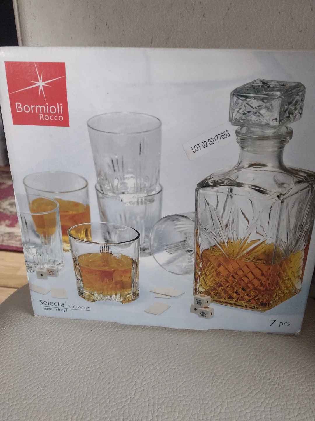 Bormioli Rocco Selecta Whisky Set - 7 pcs
