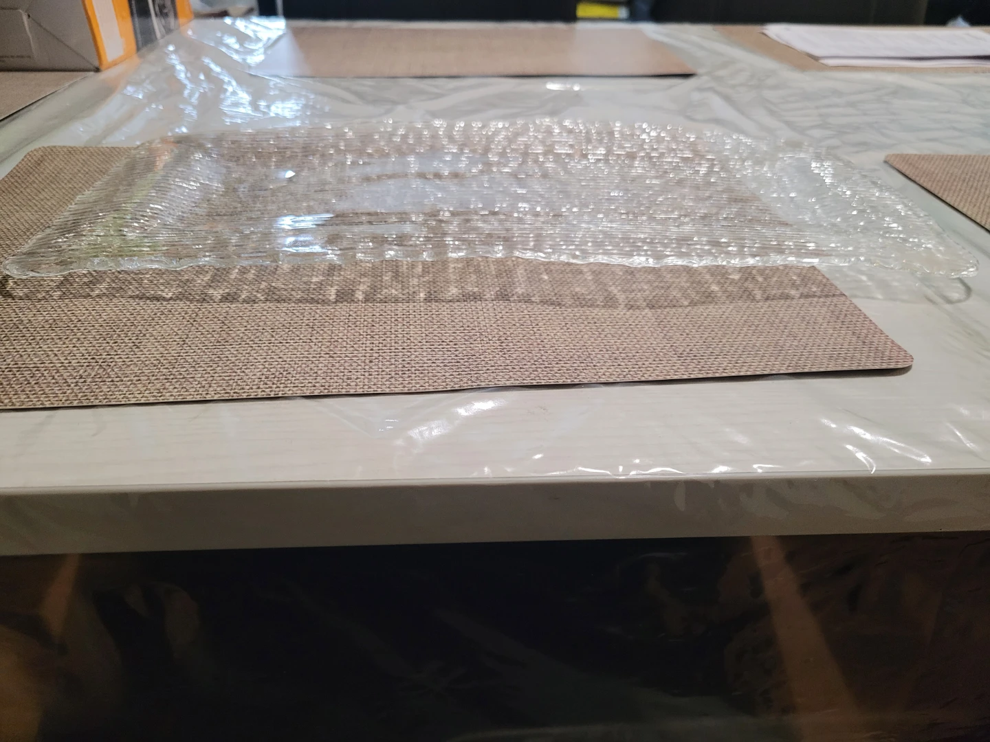 Glass Charger Plates