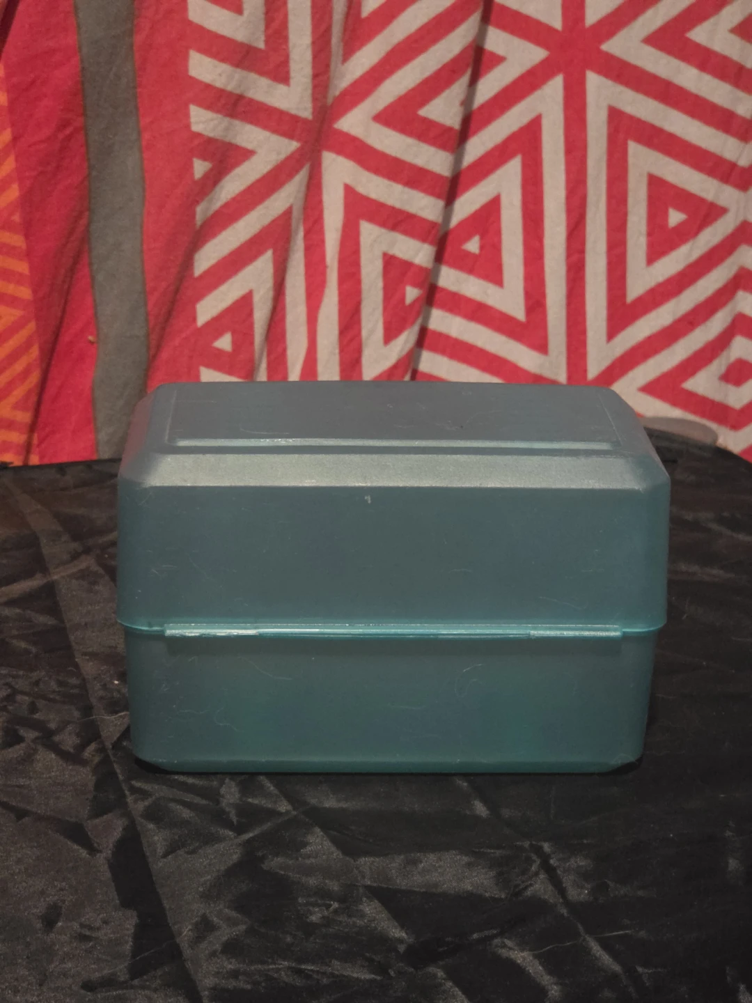 Teal Plastic Storage Box - photo 3