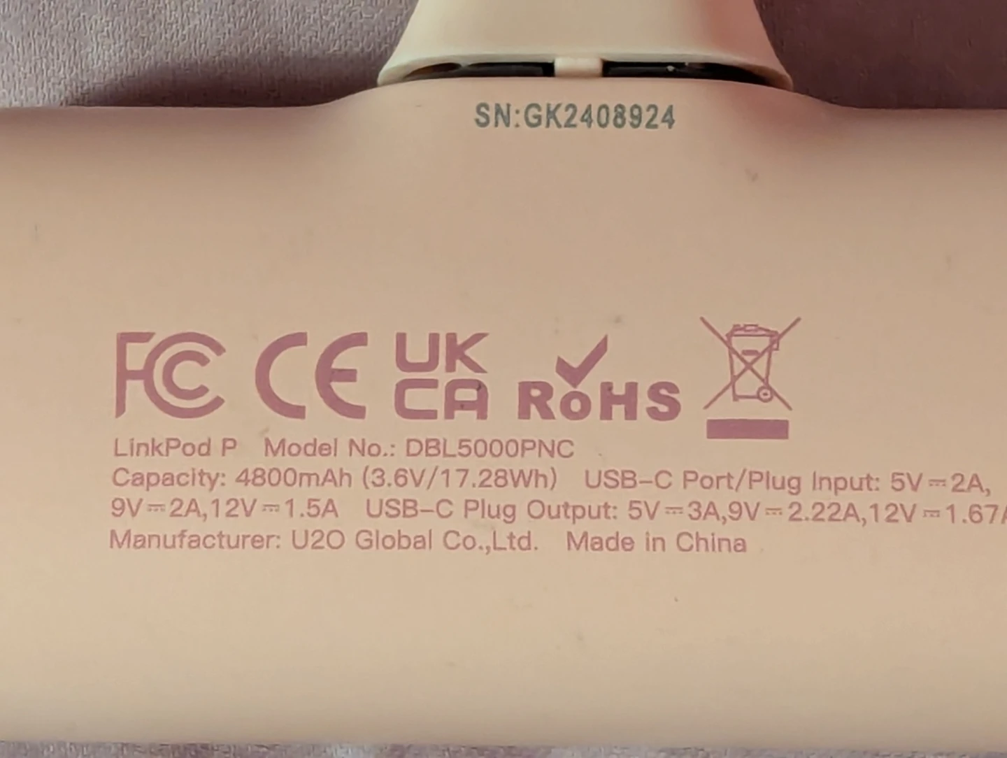 iWALK Phone Charger 4800mAh Power Bank - photo 2