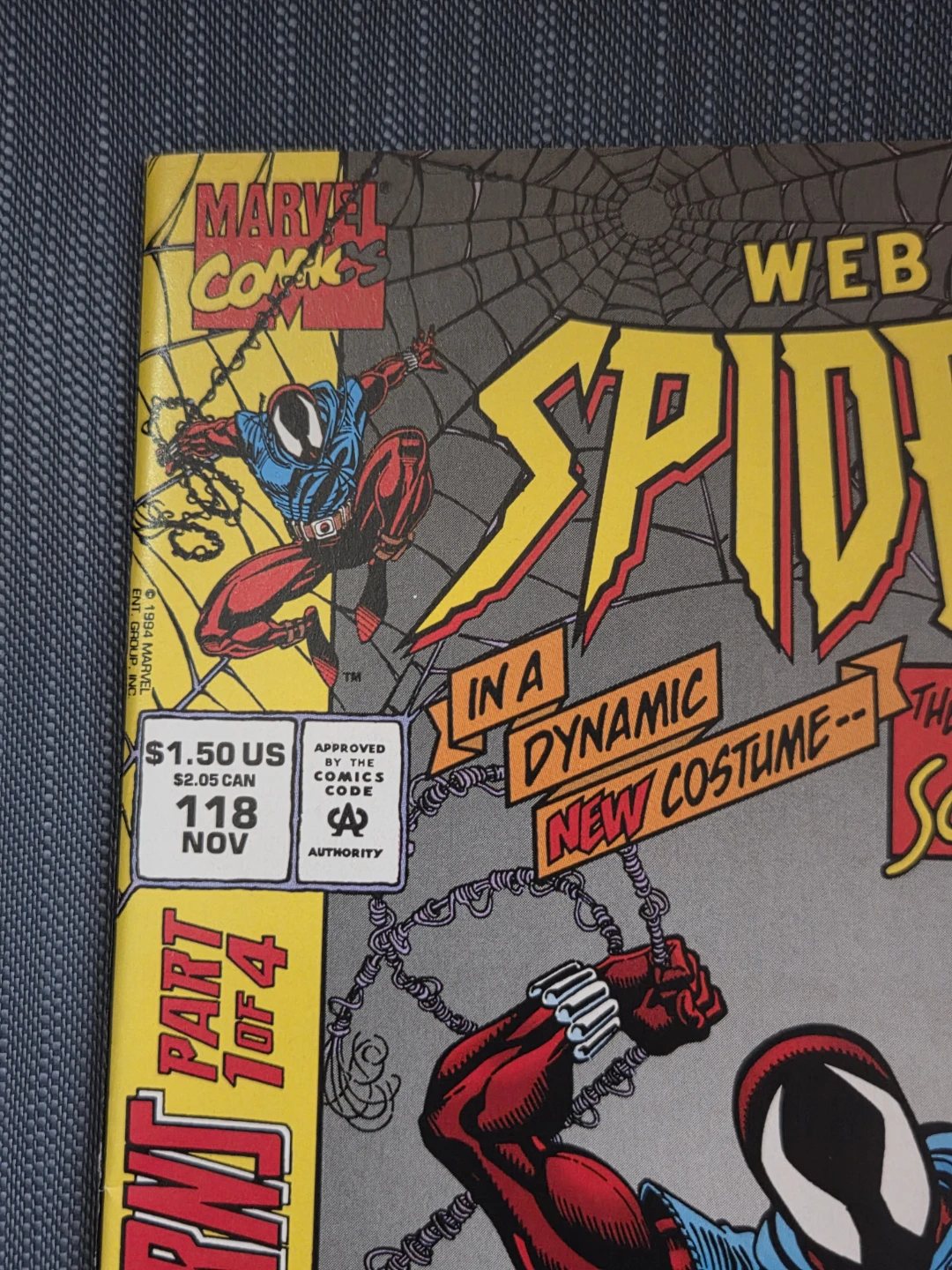 Web of Spider-Man Comic #118 The Exile Returns Part 1 of 4 - photo 2