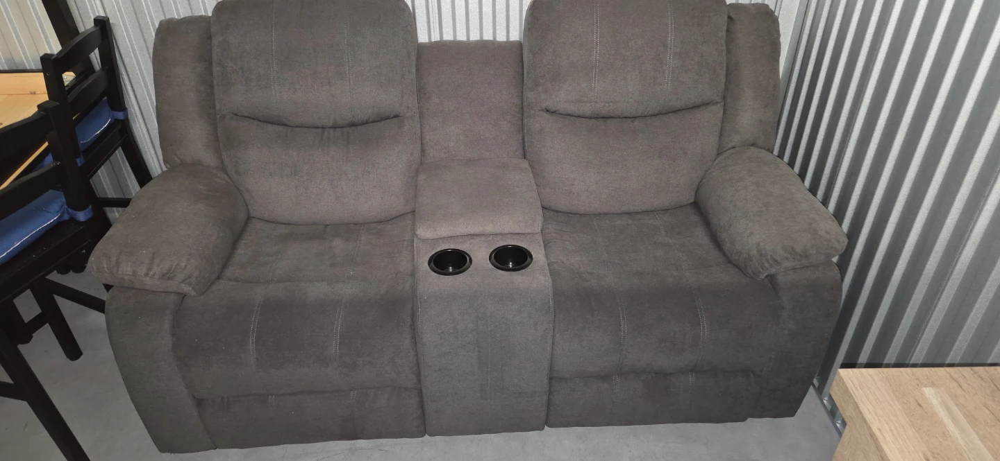 Recliner Loveseat with Cupholders