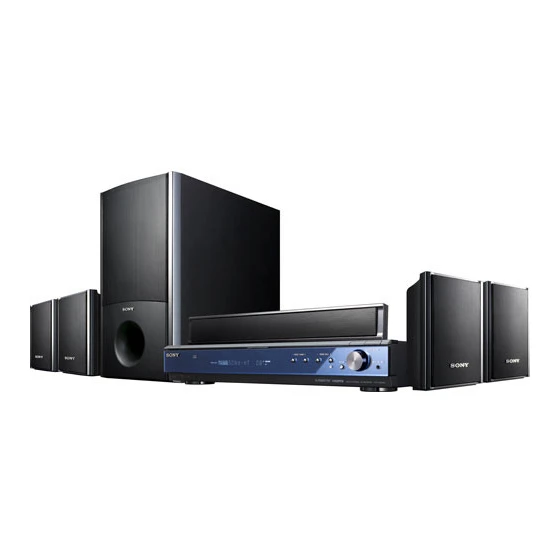 Surround sound receiver system Model: Sony str ks2300.