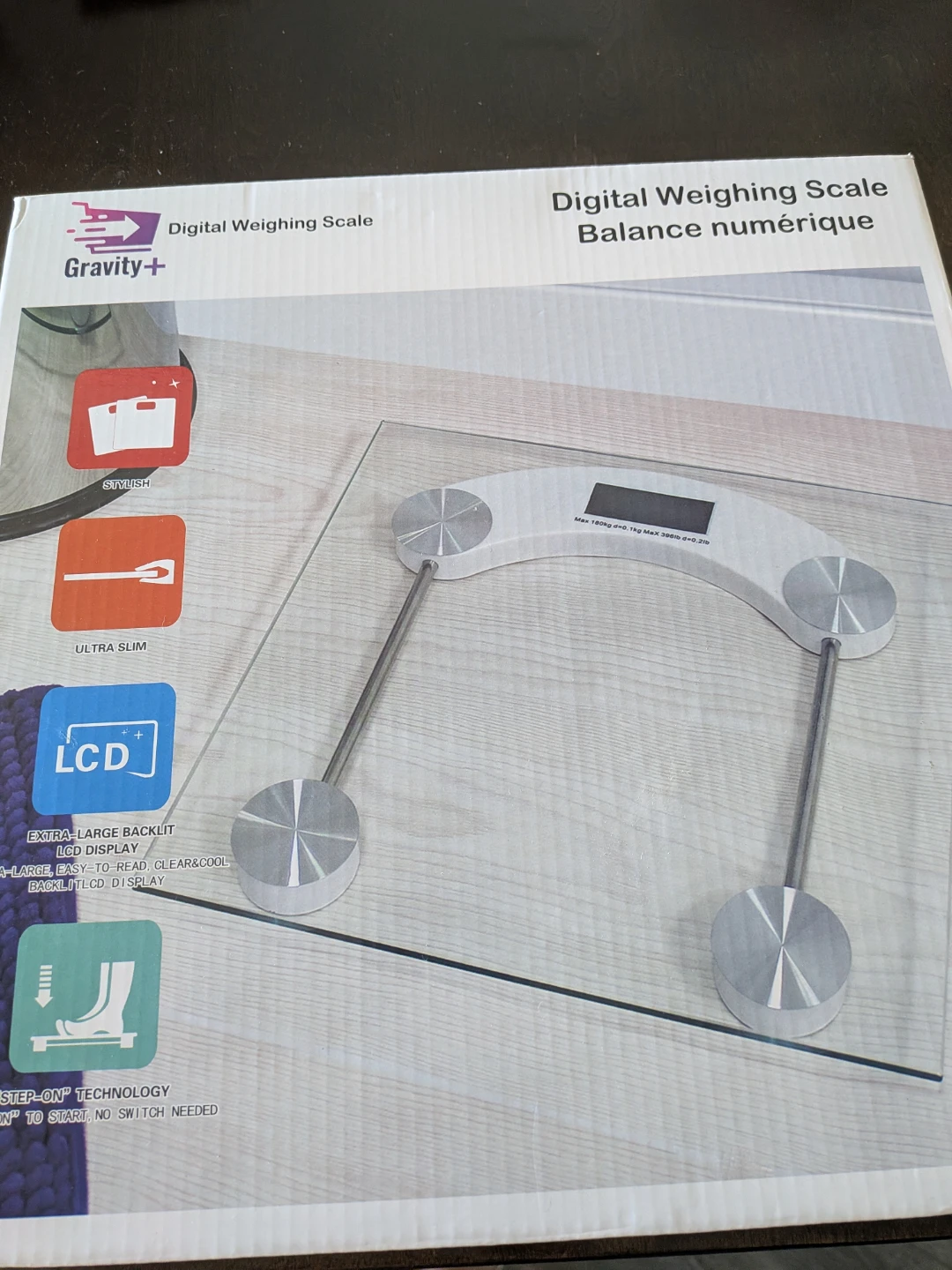 Gravity+ Digital Weighing Scale