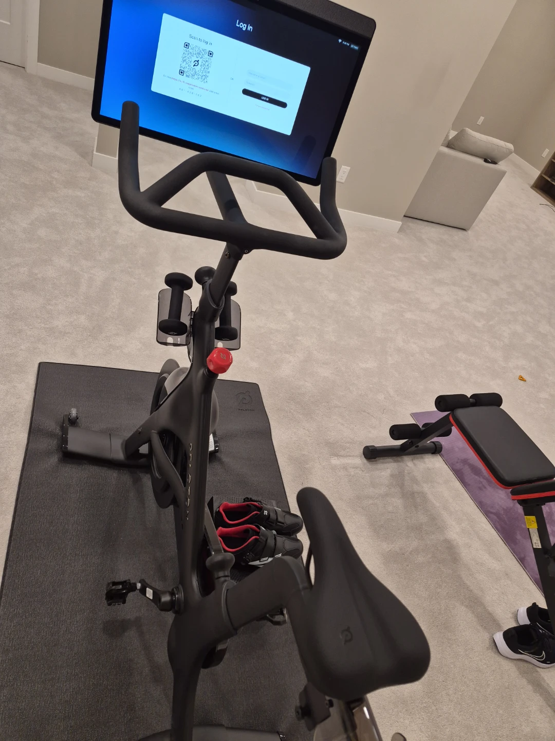 Peloton Bike+ with all the extras incl size 44 shoes - photo 2