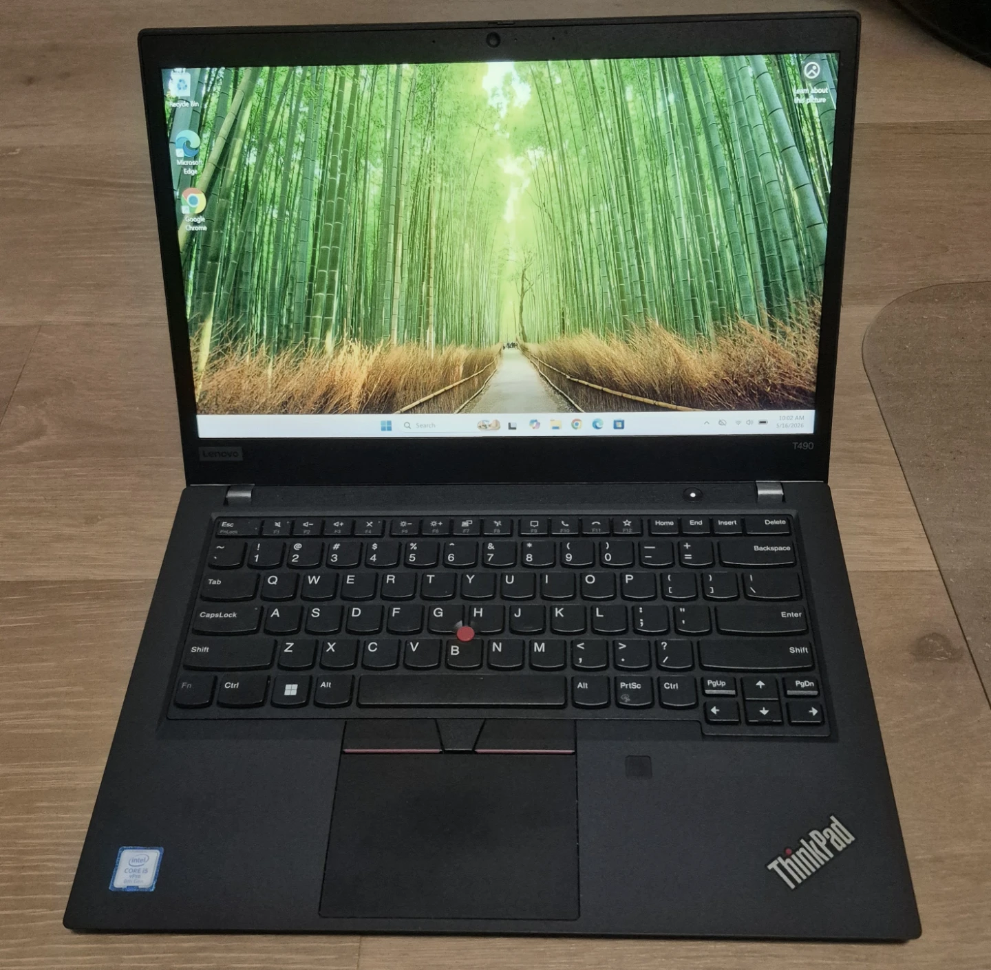 Lenovo ThinkPad T490 14" Laptop - i5 8th Gen, TOUCHSCREEN