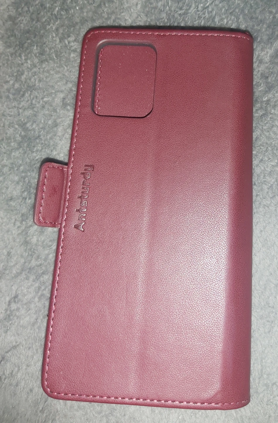 Antisturdy Folio Wallet Phone Case with Card Slots and Zipper