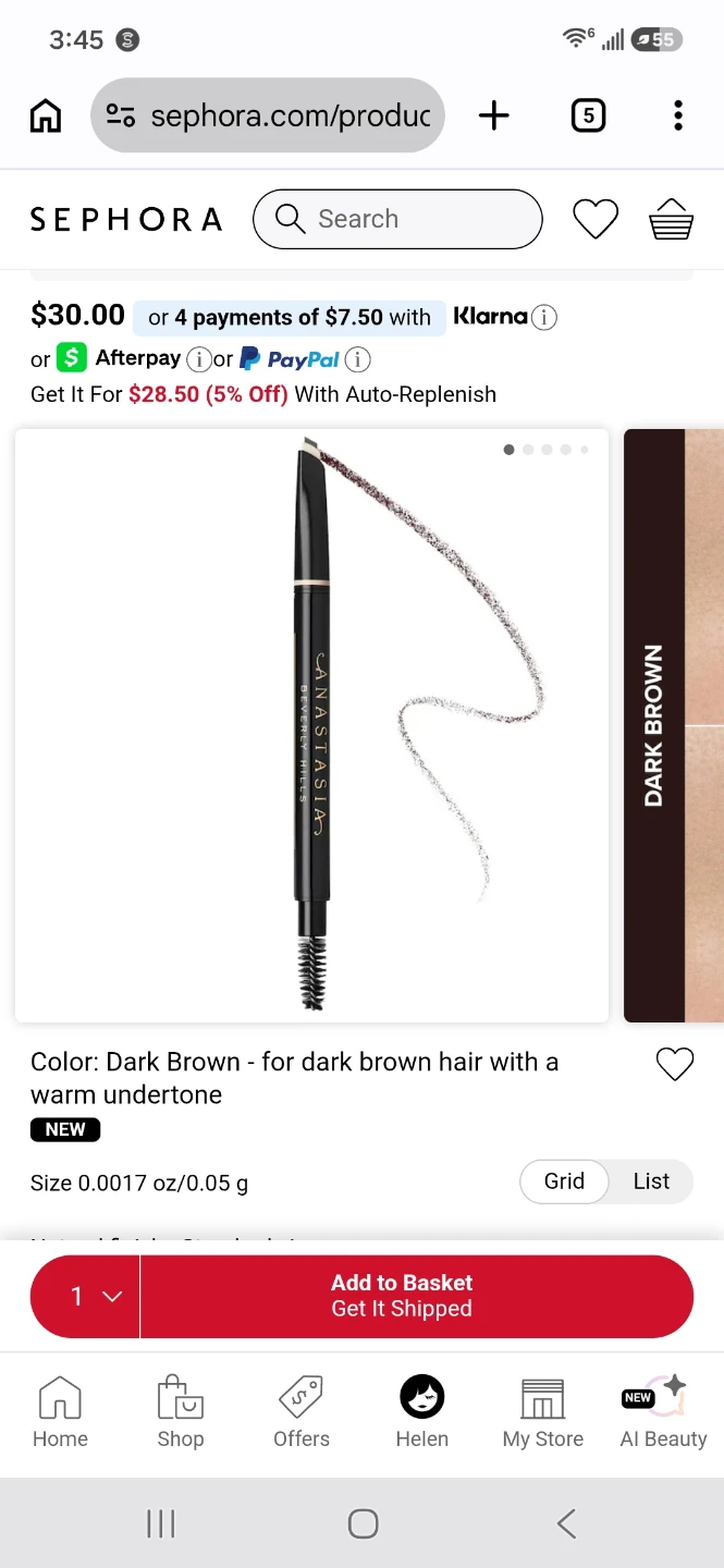 Anastasia Beverly Hills Brow Wiz Dark Brown - photo 3