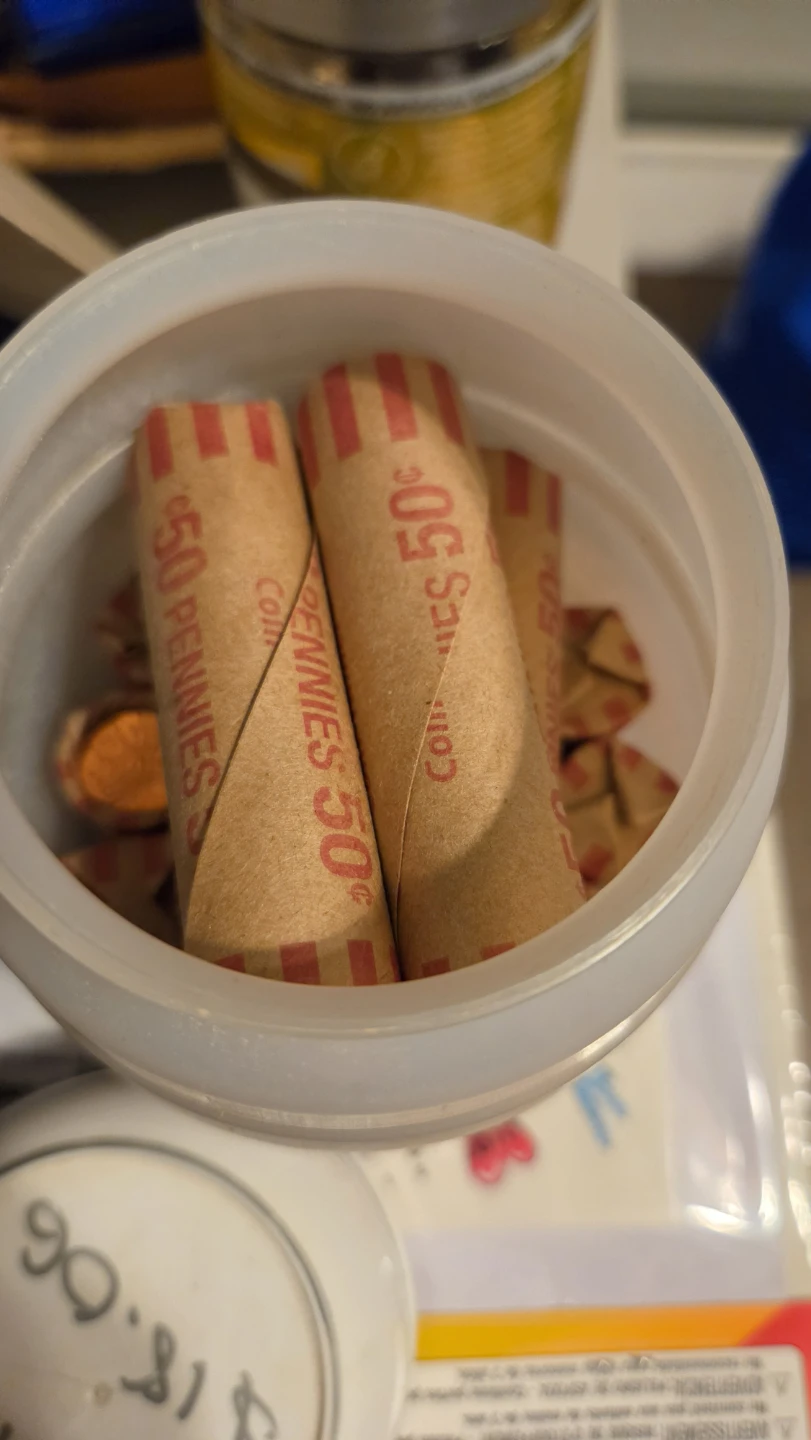Rolls of Pennies