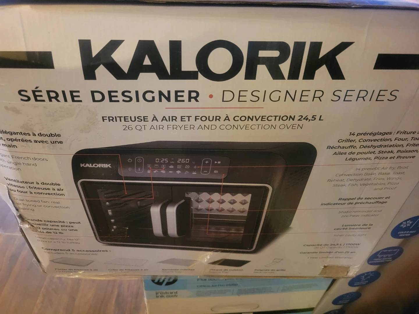Kalorik 26 QT Air Fryer and Convection Oven - photo 2