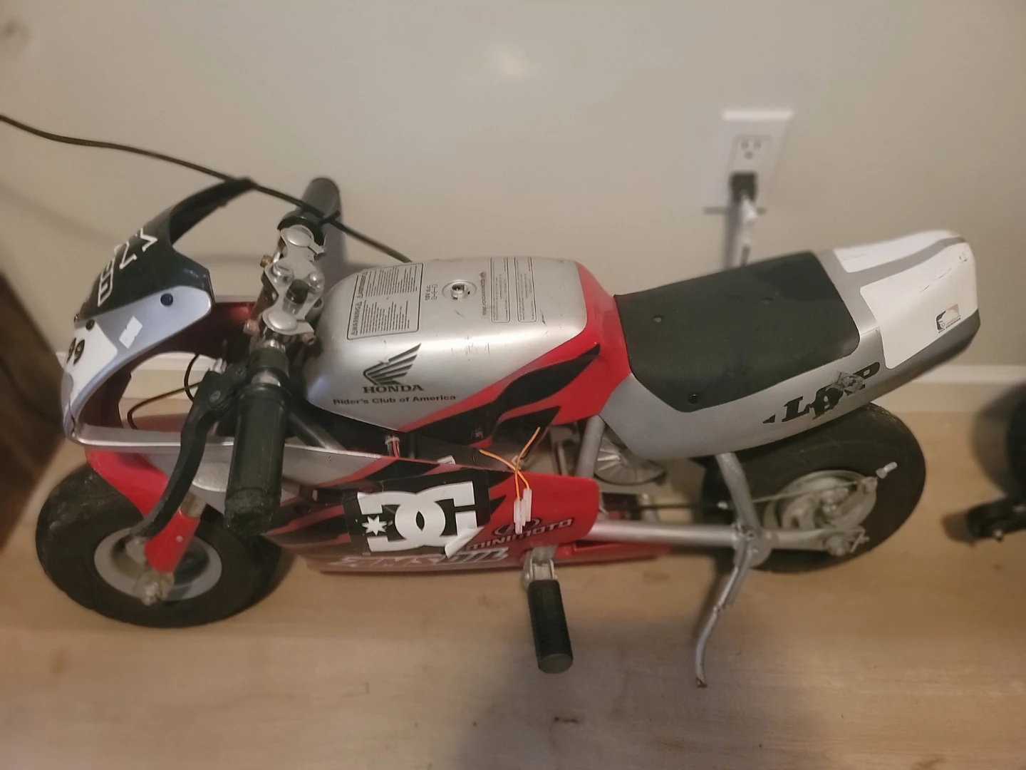 Honda Mini Motocross Dirt Bike - DC Shoes
