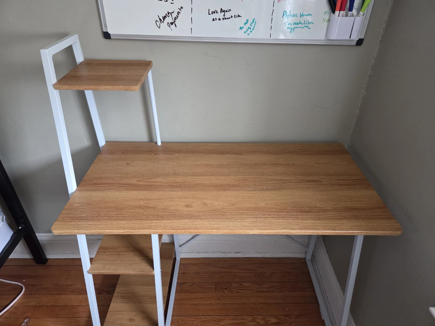 Desk with Shelves - photo 2