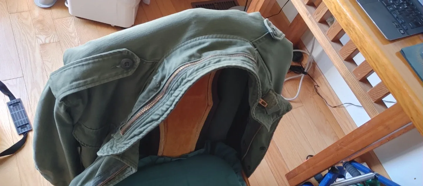 Vintage M-65 Field Jacket - Olive Green