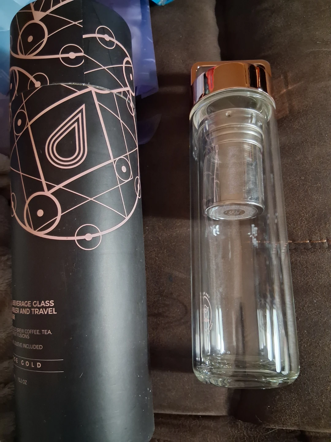 Beverage Glass Tumbler and Travel