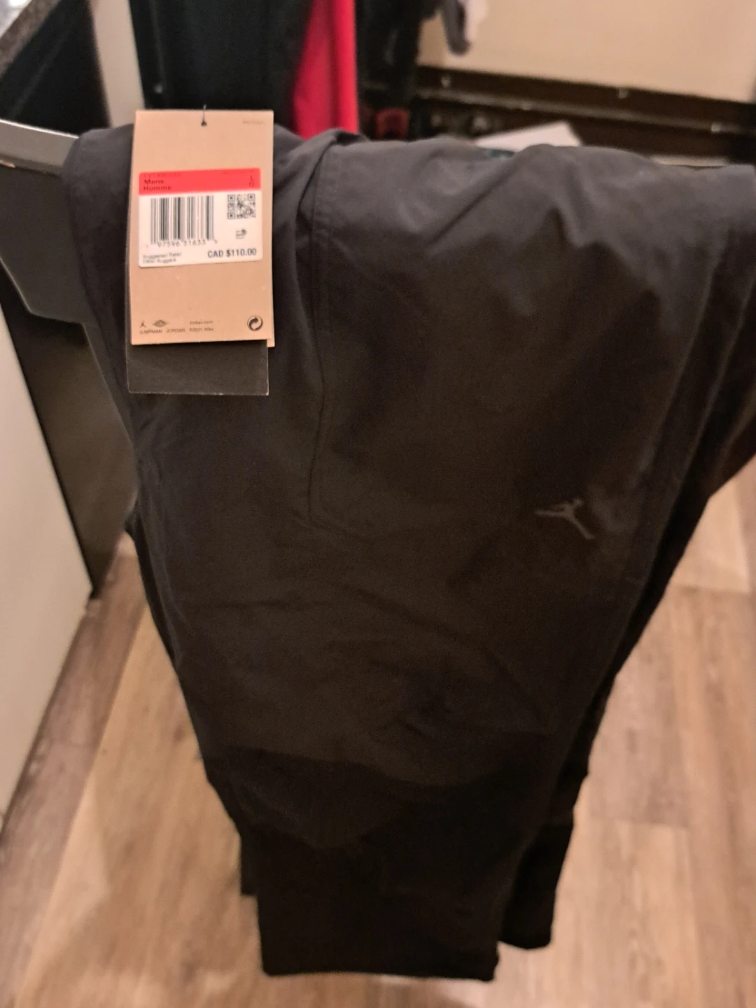 Jordan "Move to Zero" Men's Pants - Black, Size L - photo 4