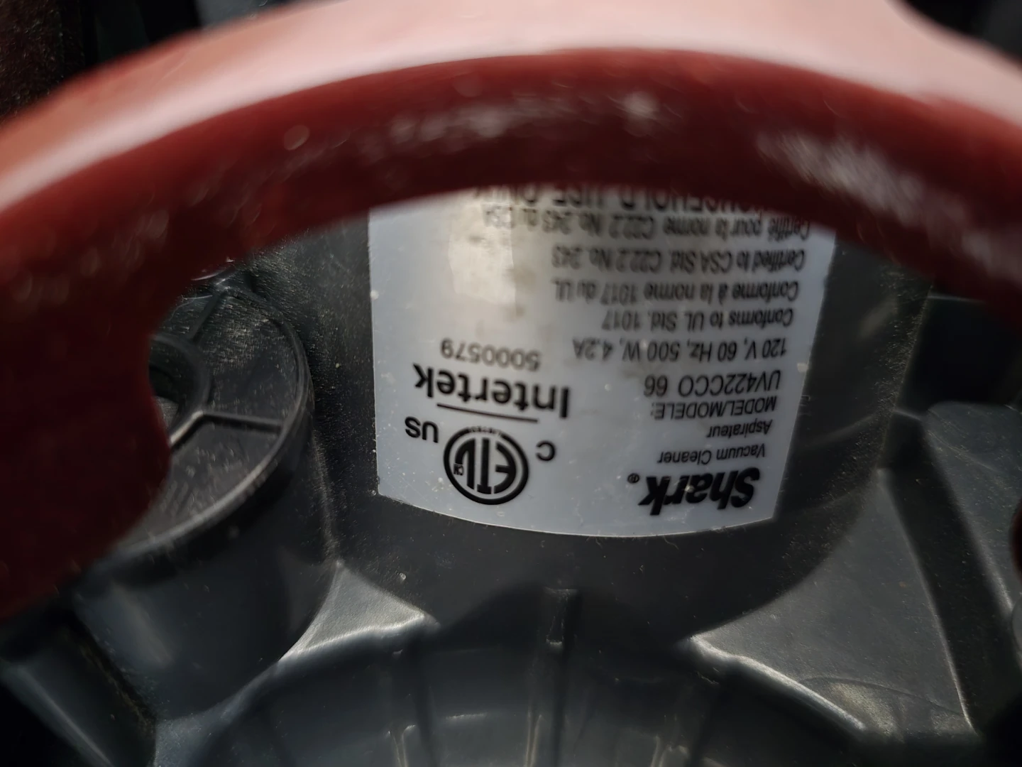Shark Rocket Vacuum Cleaner UV422CCO - photo 4