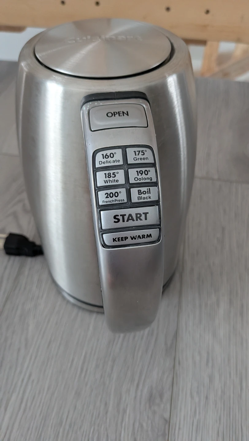 Cuisinart Stainless Steel Electric Kettle 1.7L - photo 3