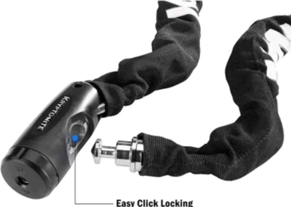 Kryptonite Chain Key Chain - 8mm Black Key Lock for Bikes - photo 5