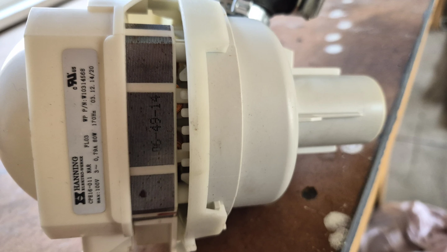 w10314568 Whirlpool/Kitchen aid circulation Pump
