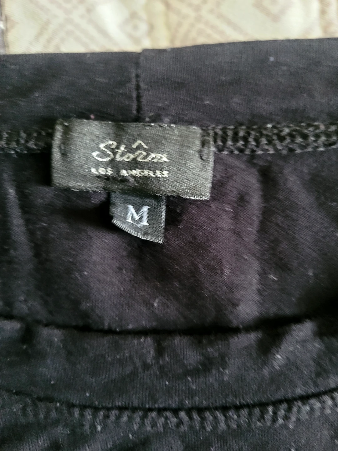 Storm Black Knot Detail T-Shirt - Size M - photo 2